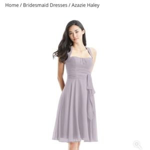 Azazie Chiffon "Haley" Dress